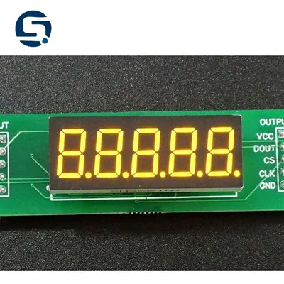 Mini 7 segmentų LED ekranas